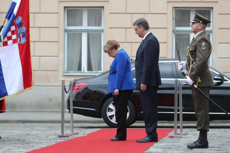 Angela Merkel, Andrej Plenković