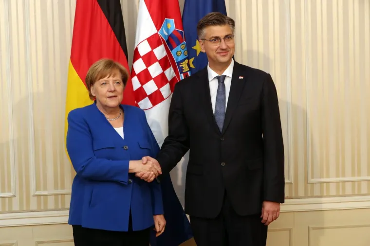 Angela Merkel, Andrej Plenković
