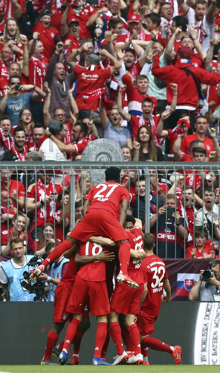 Bayern osvojio naslov prvaka savršenom utakmicom u zadnjem kolu, Kovač: 'Nije bila laka sezona'