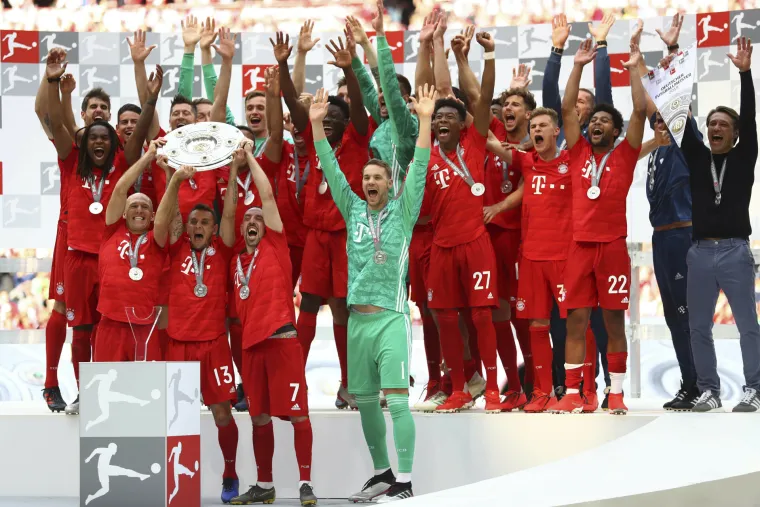 Bayern osvojio naslov prvaka savršenom utakmicom u zadnjem kolu, Kovač: 'Nije bila laka sezona'