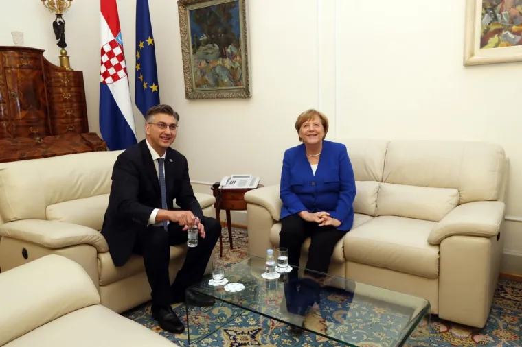 MERKEL U BANSKIM DVORIMA: Posjet koji je začudio Nijemce, ali jako obradovao Plenkovića