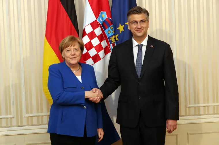 MERKEL U BANSKIM DVORIMA: Posjet koji je začudio Nijemce, ali jako obradovao Plenkovića