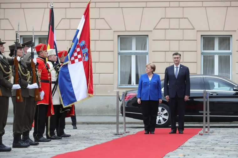 MERKEL U BANSKIM DVORIMA: Posjet koji je začudio Nijemce, ali jako obradovao Plenkovića