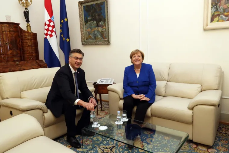 MERKEL U BANSKIM DVORIMA: Posjet koji je začudio Nijemce, ali jako obradovao Plenkovića