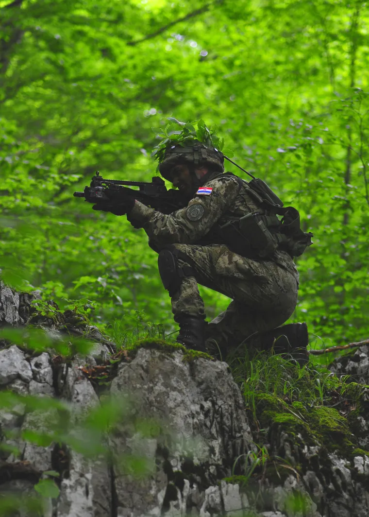 Slunj kao u ratnom filmu! Amerikanci napali i zauzeli poligon 'Eugen Kvaternik'