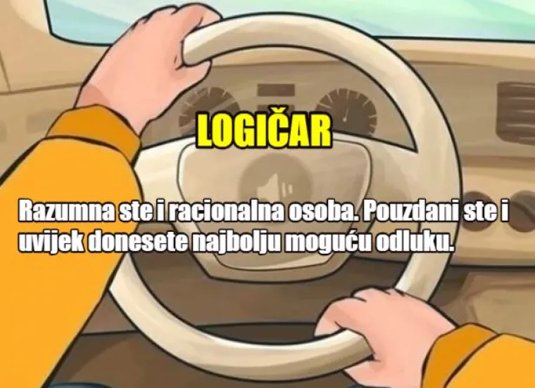 &Scaron;ef, Minimalist, Sebičnjak:  Evo &scaron;to položaj Va&scaron;ih ruku na volanu govori o Vama