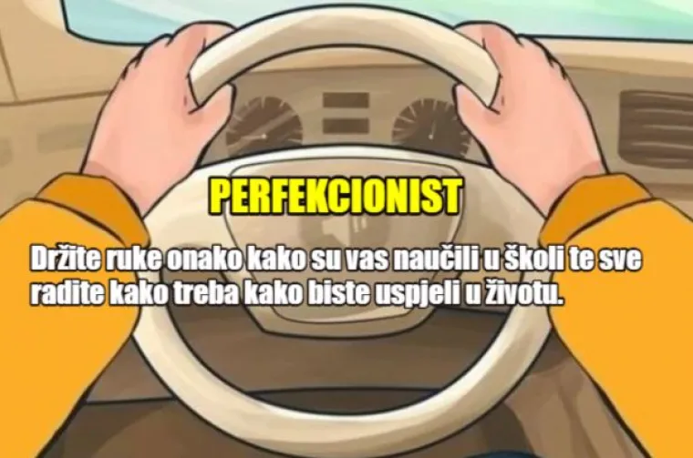 &Scaron;ef, Minimalist, Sebičnjak:  Evo &scaron;to položaj Va&scaron;ih ruku na volanu govori o Vama