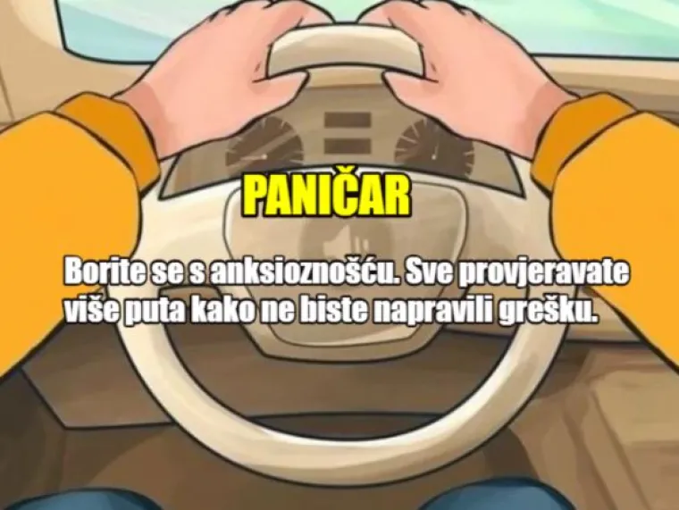 &Scaron;ef, Minimalist, Sebičnjak:  Evo &scaron;to položaj Va&scaron;ih ruku na volanu govori o Vama