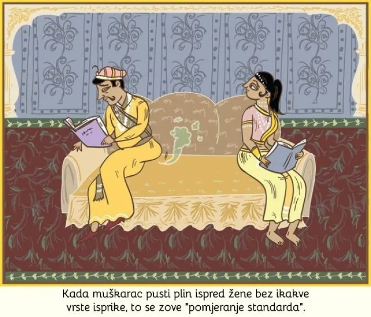 Kama sutra za vjenčane: 10 stereotipnih situacija između parova u braku, transformiranih u 'poze'