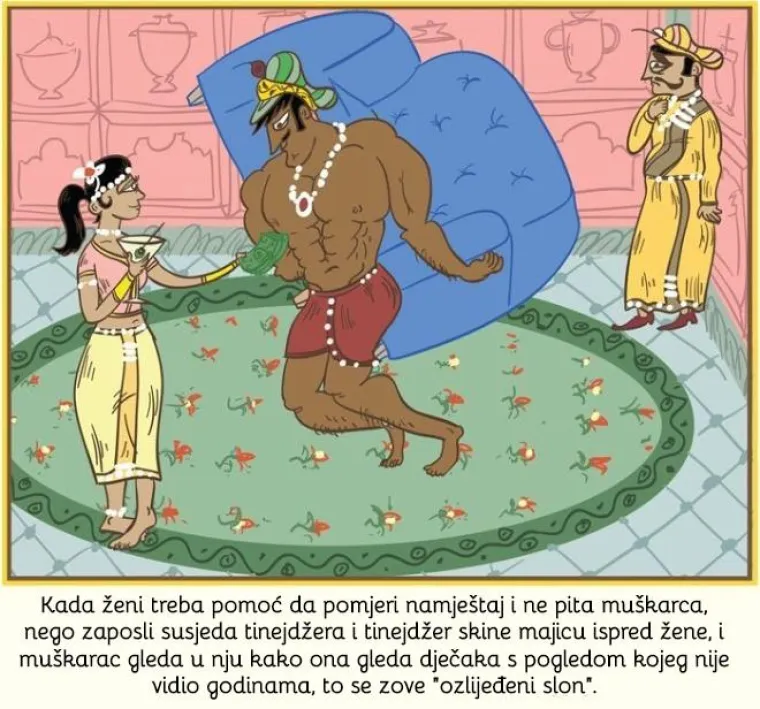 Kama sutra za vjenčane: 10 stereotipnih situacija između parova u braku, transformiranih u 'poze'