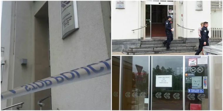 Razbojnik opljačkao banku: 'Bio je potpuno u crnom s maskom na glavi, preskočio pult i izvadio pištolj'