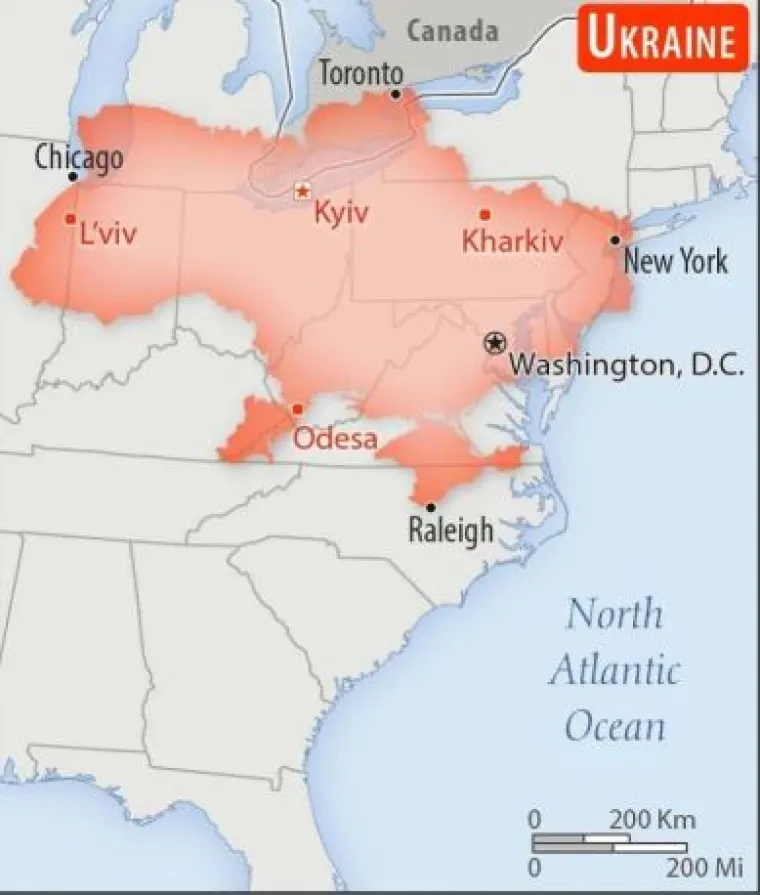 Amerikanci su usporedili veličinu SAD-a s nekim europskim zemljama, evo kolika je Hrvatska