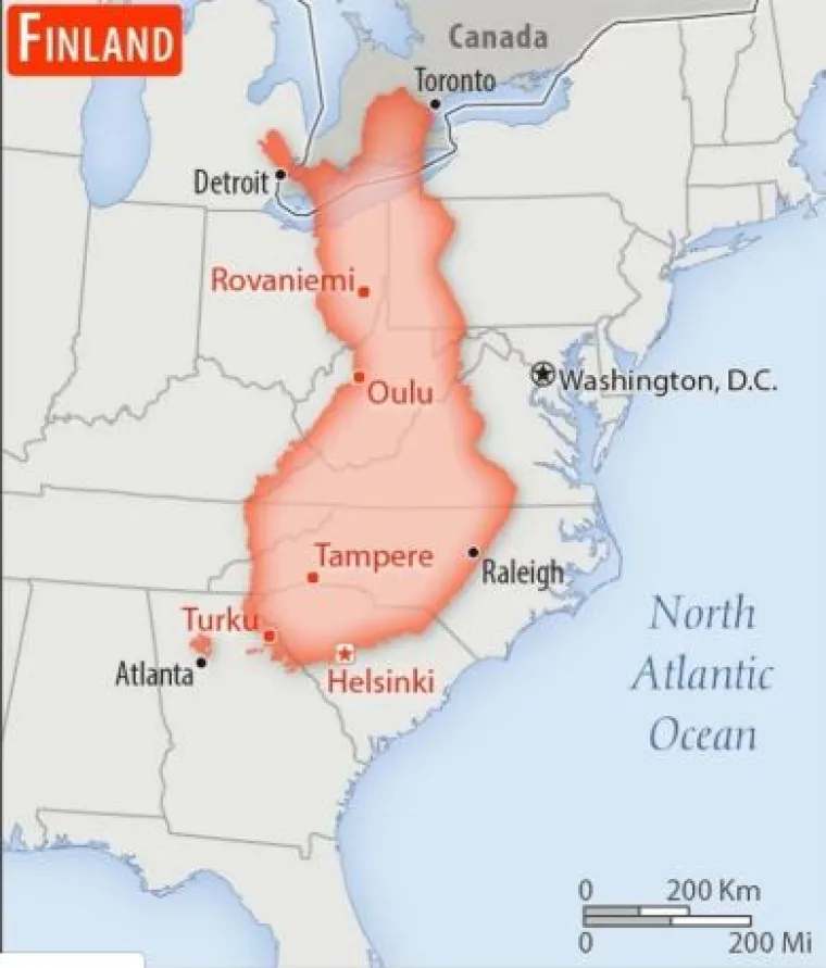 Amerikanci su usporedili veličinu SAD-a s nekim europskim zemljama, evo kolika je Hrvatska
