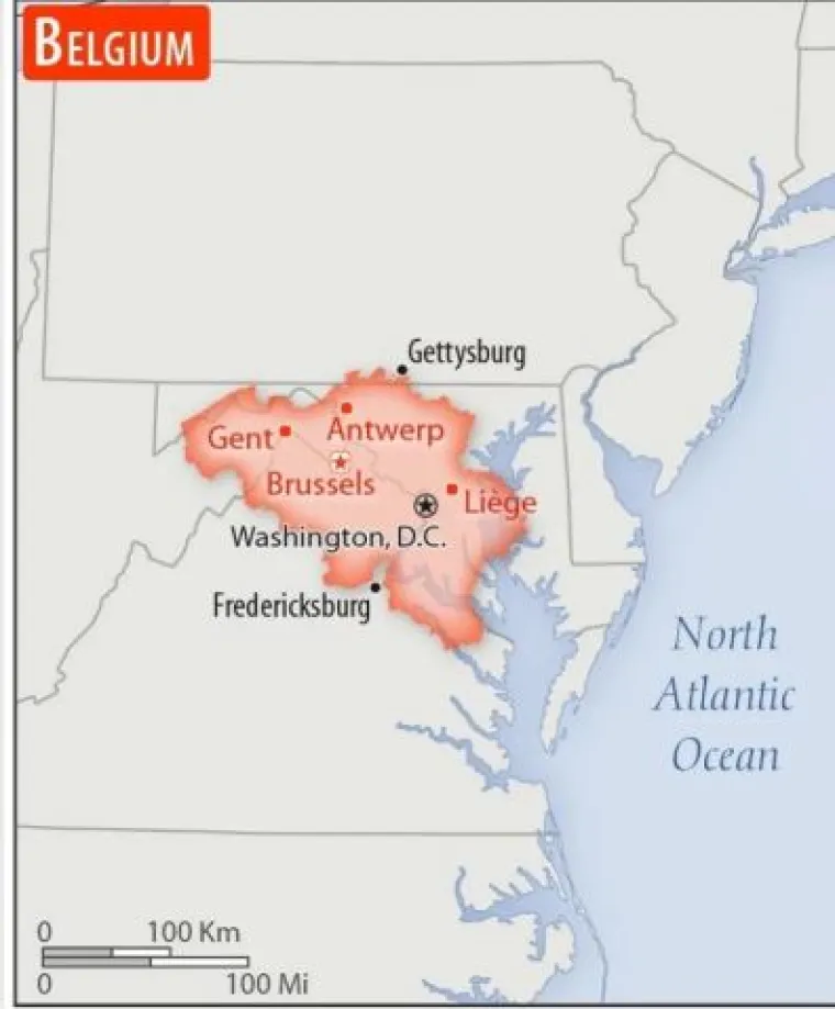 Amerikanci su usporedili veličinu SAD-a s nekim europskim zemljama, evo kolika je Hrvatska