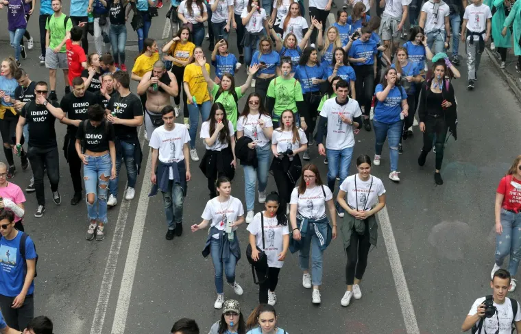 Maturanti se okupali u Mandu&scaron;evcu pa krenuli prema Bundeku: Hitna pomoć imala dvije intervencije