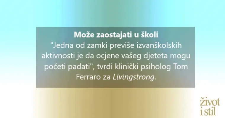 Izvanškolske aktivnosti i umor: Je li vaše dijete preopterećeno?