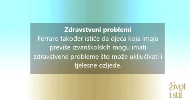 Izvanškolske aktivnosti i umor: Je li vaše dijete preopterećeno?