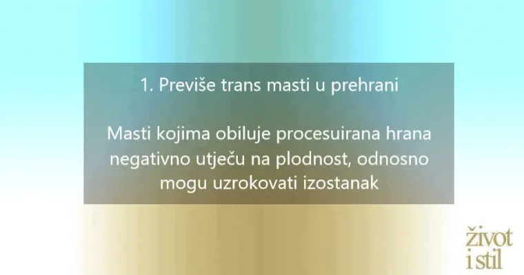 6 skrivenih razloga zbog kojih možda ne možete ostati trudni