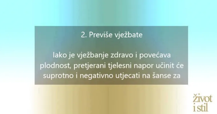 6 skrivenih razloga zbog kojih možda ne možete ostati trudni