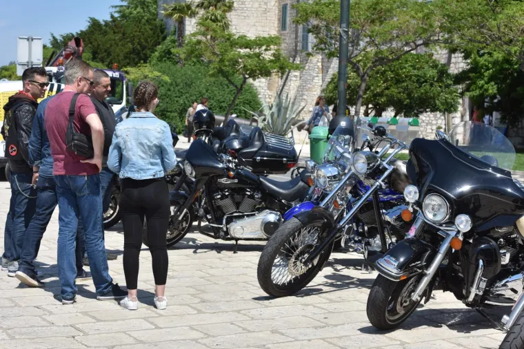 Dalmatinski Harley dani: 'Opasni' momci i djevojke, ljubitelji kultnog motora okupirali rivu
