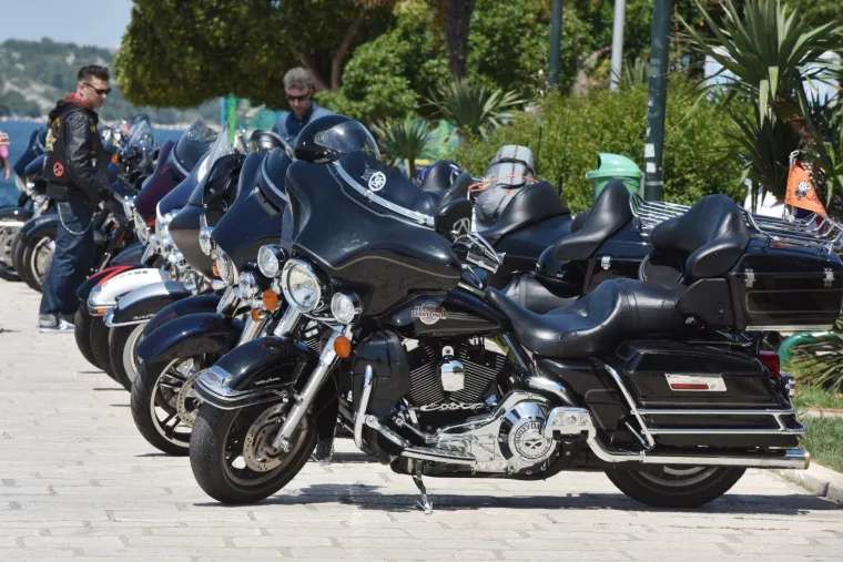 Dalmatinski Harley dani: 'Opasni' momci i djevojke, ljubitelji kultnog motora okupirali rivu