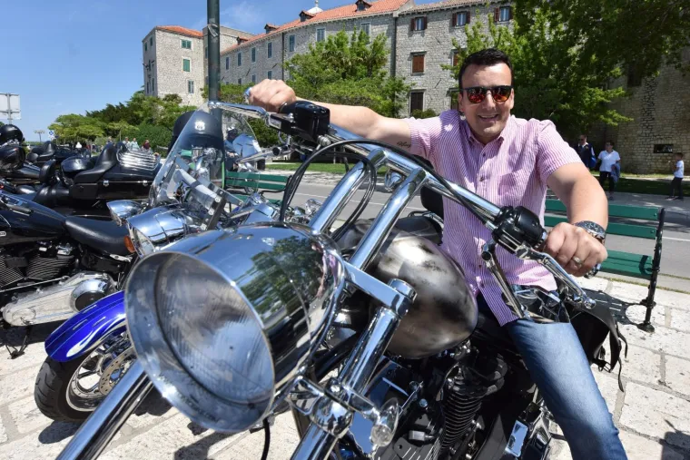 Dalmatinski Harley dani: 'Opasni' momci i djevojke, ljubitelji kultnog motora okupirali rivu