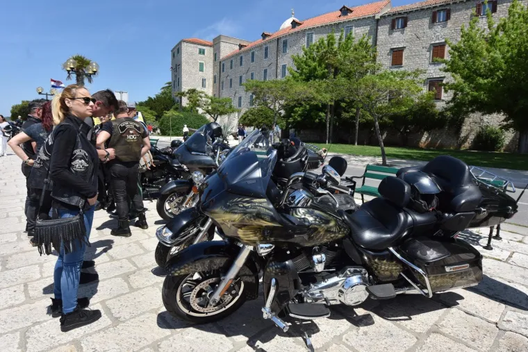 Dalmatinski Harley dani: 'Opasni' momci i djevojke, ljubitelji kultnog motora okupirali rivu