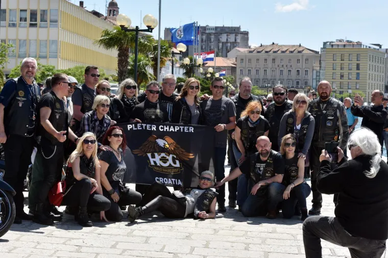 Dalmatinski Harley dani: 'Opasni' momci i djevojke, ljubitelji kultnog motora okupirali rivu