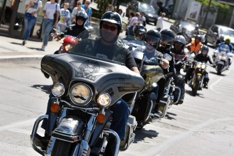 Dalmatinski Harley dani: 'Opasni' momci i djevojke, ljubitelji kultnog motora okupirali rivu