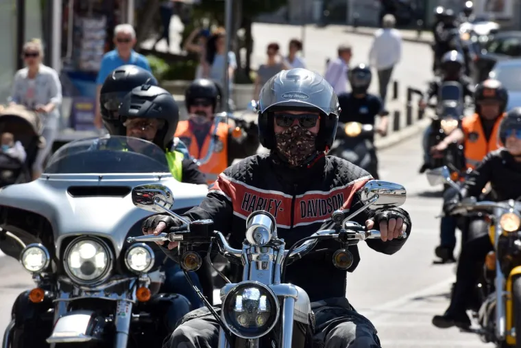 Dalmatinski Harley dani: 'Opasni' momci i djevojke, ljubitelji kultnog motora okupirali rivu