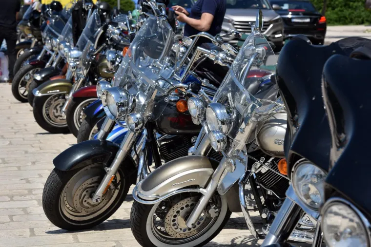 Dalmatinski Harley dani: 'Opasni' momci i djevojke, ljubitelji kultnog motora okupirali rivu