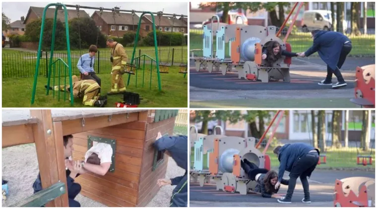 15 fotografija koje dokazuju da starijima od 15 nije mjesto u dječjem parku