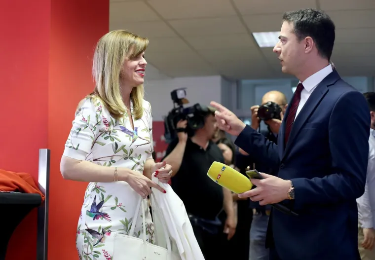 I&scaron;čekivanje rezultata izlaznih anketa u stožeru SDP-a