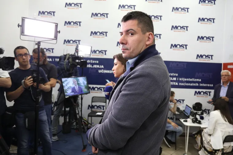 26.05.2019., Zagreb - Docek izbornih rezultata u sredisnjici Mosta nezavisnih lista u Draskovicevoj ulici. 
Photo: Patrik Macek/PIXSELL