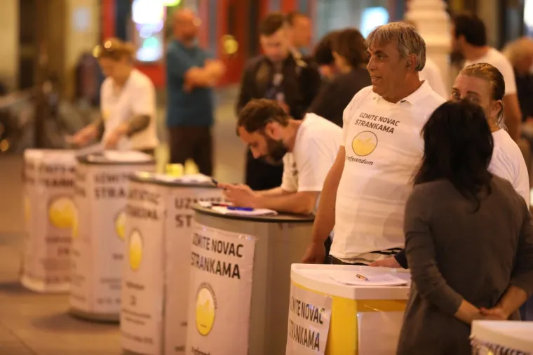 ŽIVOZIDA&Scaron;I BOJKOTIRAJU MEDIJE, ALI NE MIRUJU: I dalje skupljaju potpise za referendum