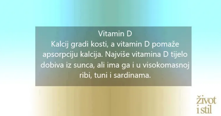 Hrana za kosti: jedite ovo i izbjegnite osteoporozu