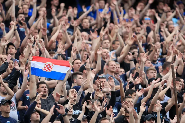 SJEVER MAKSIMIRA JE GORIO: Ovako je jučer izgledalo na najvećem hrvatskom derbiju