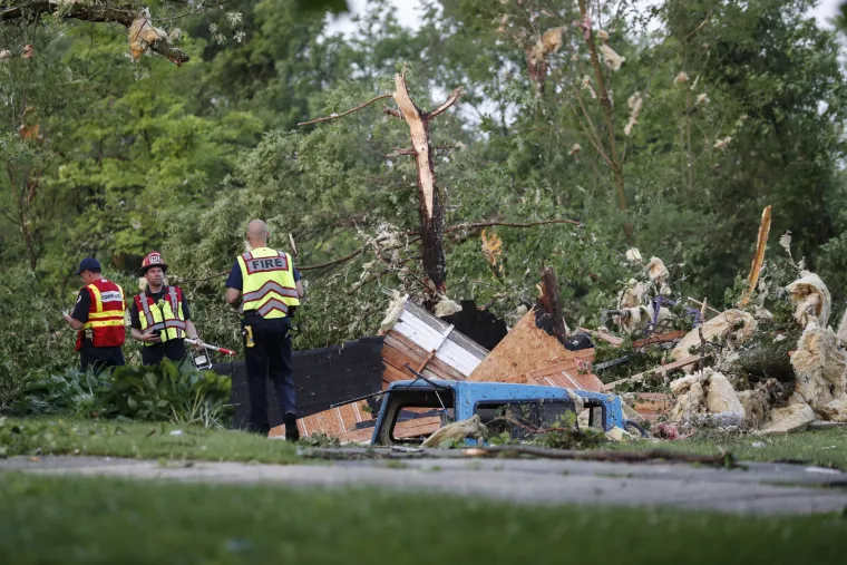 Tornado poharao Ohio: Više od 60.000 domova i tvrtki bez struje, najmanje 35 ljudi ozlijeđeno