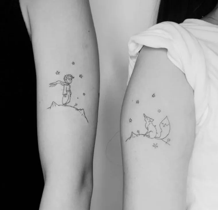 Ako ste bez ideja: 20 fora 'matching' tetovaža za zaljubljene parove