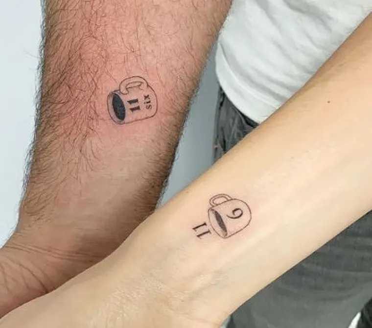 Ako ste bez ideja: 20 fora 'matching' tetovaža za zaljubljene parove