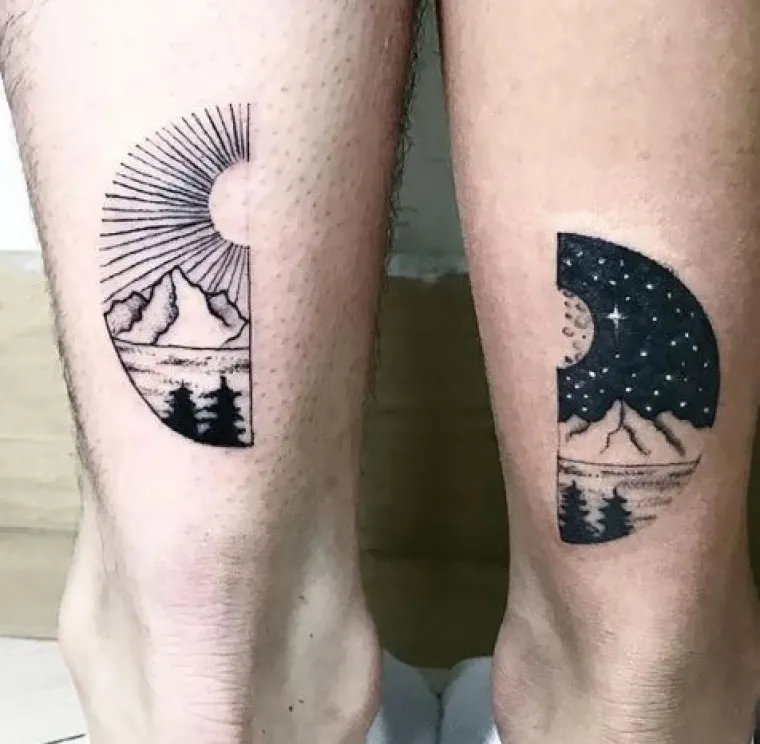 Ako ste bez ideja: 20 fora 'matching' tetovaža za zaljubljene parove