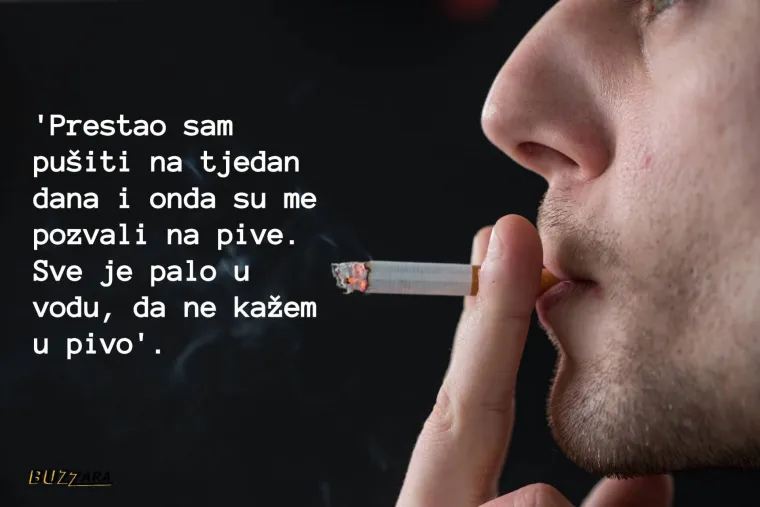 'Sutra prestajem pu&scaron;iti': Koga zavaravate? Ako zbilja to ne odlučite, uvijek ćete si naći izliku