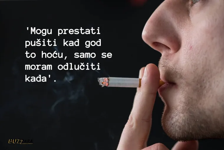 'Sutra prestajem pu&scaron;iti': Koga zavaravate? Ako zbilja to ne odlučite, uvijek ćete si naći izliku