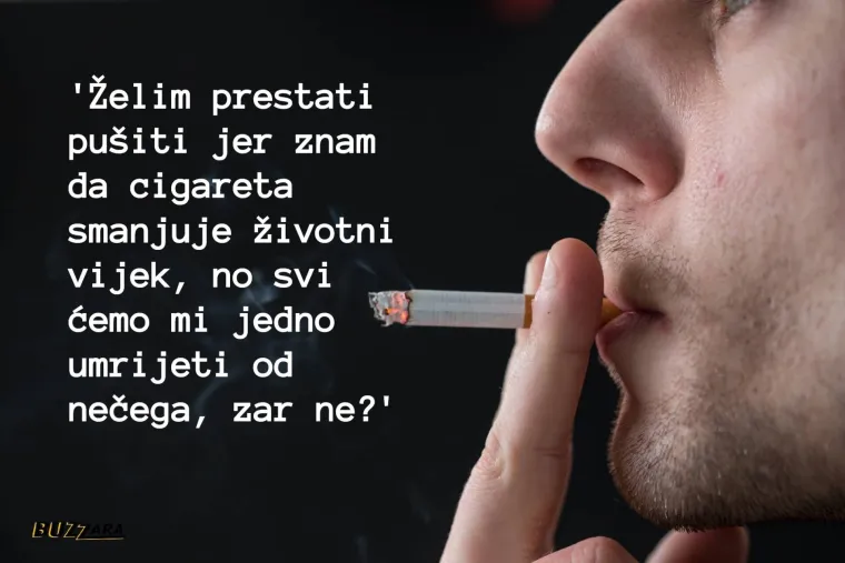 'Sutra prestajem pu&scaron;iti': Koga zavaravate? Ako zbilja to ne odlučite, uvijek ćete si naći izliku