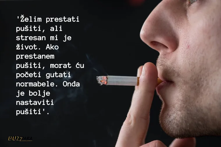 'Sutra prestajem pu&scaron;iti': Koga zavaravate? Ako zbilja to ne odlučite, uvijek ćete si naći izliku