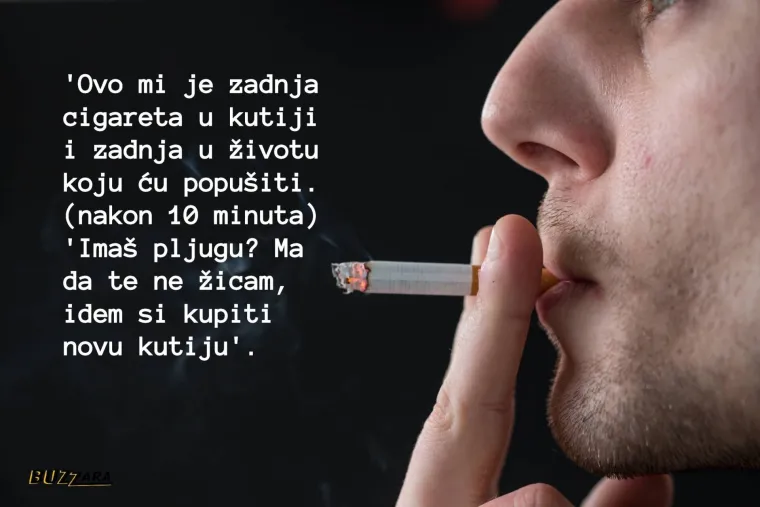 'Sutra prestajem pu&scaron;iti': Koga zavaravate? Ako zbilja to ne odlučite, uvijek ćete si naći izliku