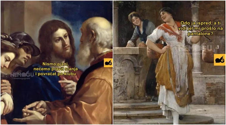 'Nemogu' je Facebook stranica koja 'stare' slike pretvara u urnebesna remek-djela