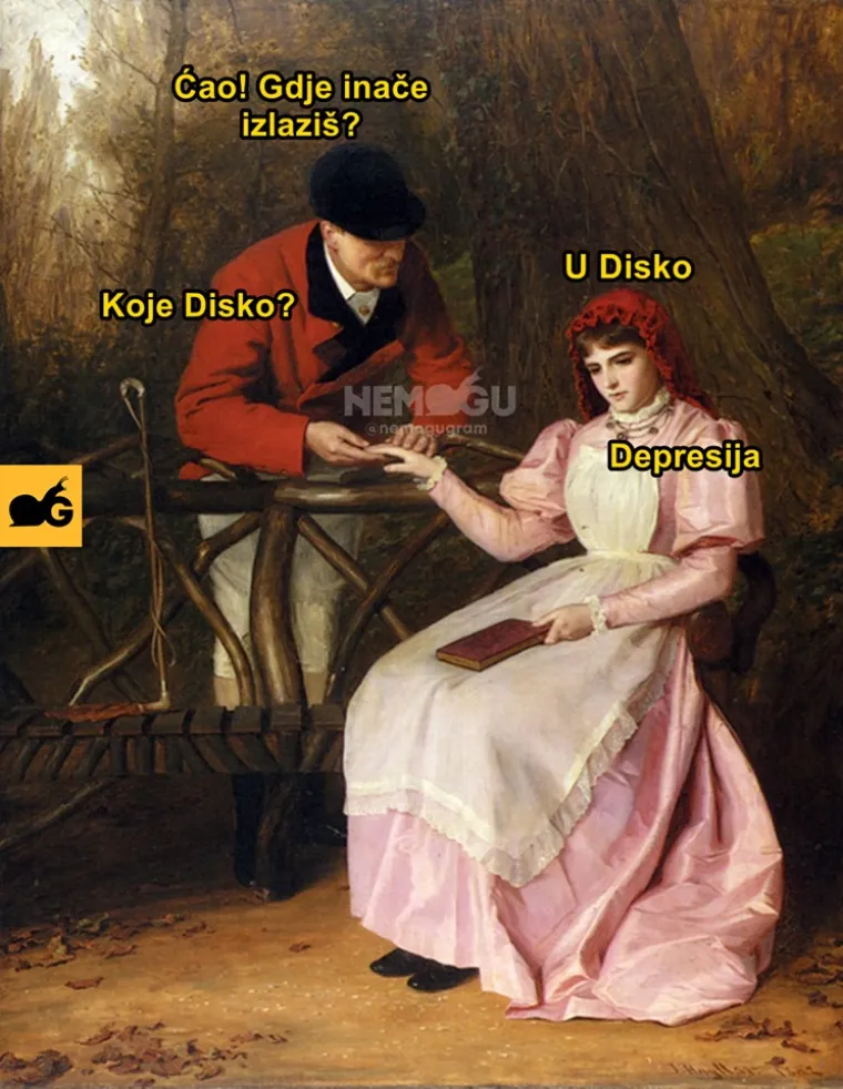 'Nemogu' je Facebook stranica koja 'stare' slike pretvara u urnebesna remek-djela