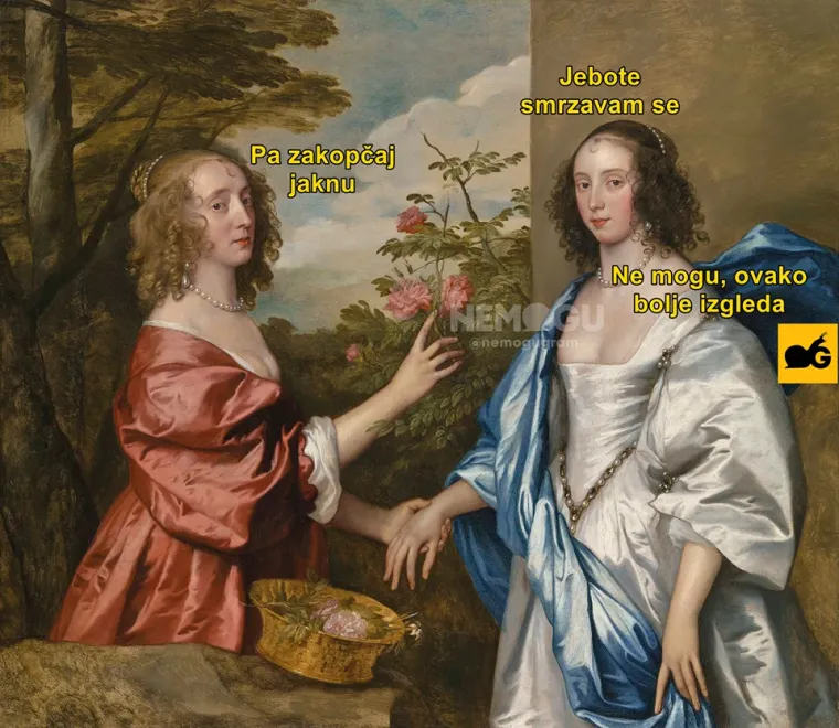 'Nemogu' je Facebook stranica koja 'stare' slike pretvara u urnebesna remek-djela