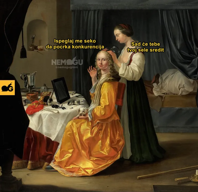 'Nemogu' je Facebook stranica koja 'stare' slike pretvara u urnebesna remek-djela